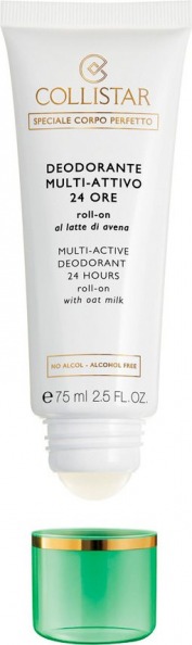 Speciale Corpo Perfetto Deodorante Multi-Attivo 24 Ore Roll-On Latte di Avena 75 ml