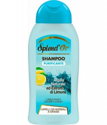 Shampoo Purificante Argilla Naturale ed Estratto di Limone 300 ml