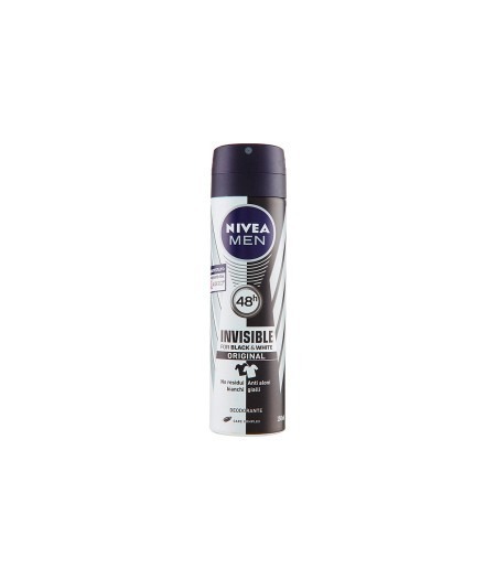 Men 48h Invisible for Black & White Original - Deodorante Spray 150 ml