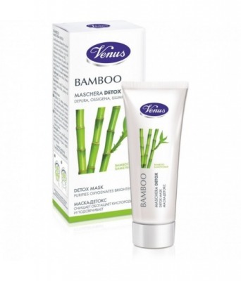 Maschera viso detox al concentrato di bamboo 40 ml