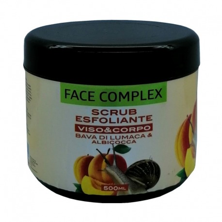 Scrub Esfoliante Viso&Corpo Bava di Lumaca e Albicocca