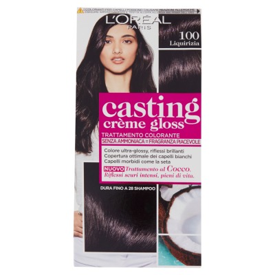 Tinta Per Capelli Casting Creme Gloss Senza Ammoniaca N100 Liquirizia
