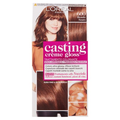 Tinta Per Capelli Casting Creme Gloss Senza Ammoniaca N600 Biondo Scuro