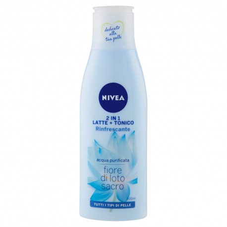 Nivea 2 in 1 Latte Detergente + Tonico 200 ml
