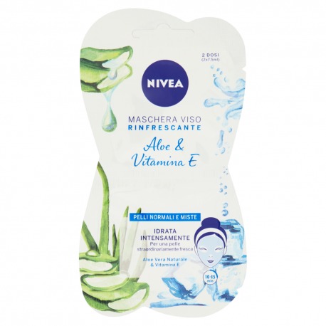 Maschera Per Il Viso Idratante E Rinfrescante 15 Ml