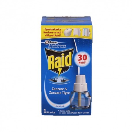 Raid Liquido Ricarica 30 Notti