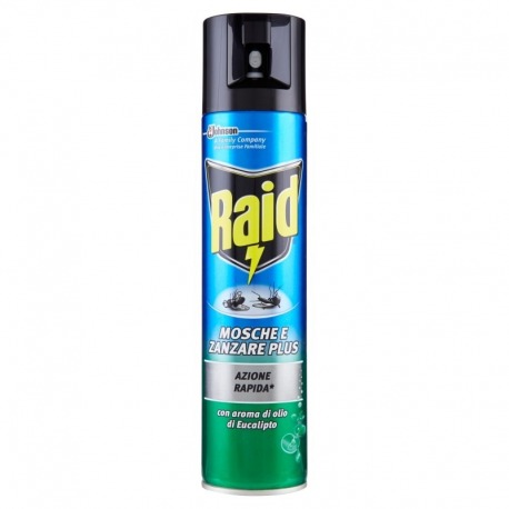 Raid Mosche&zanzare Eucalipto Spray 400 ml