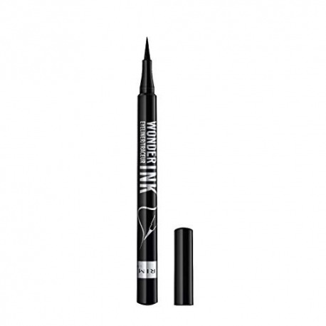 Rimmel Eyeliner London Eyeliner Waterproof Wonder Ink Penna Con Punta In Feltro Tratto Sottile E Preciso Nero