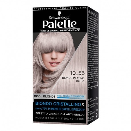 Palette colorazione Professional Performance 10_55 BIONDO PLATINO ULTRA