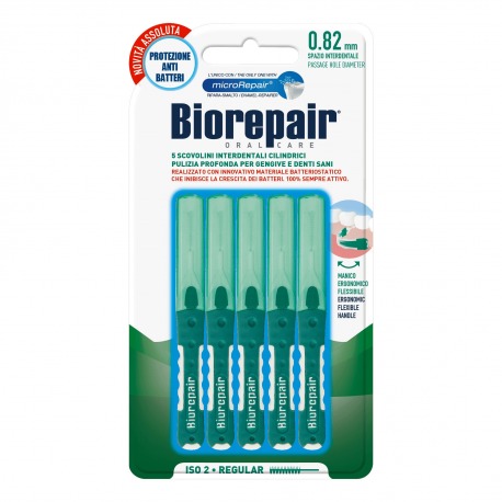 Biorepair Pro Scovolini Interdentali Cilindrici con microRepair 0.82 mm