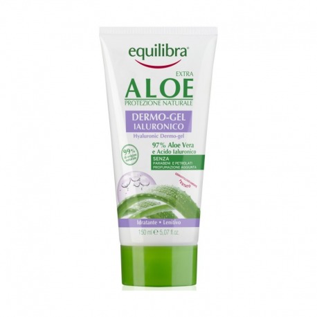 Aloe Dermo Gel Ialuronico Idratante Lenitivo Tubo 150 Ml