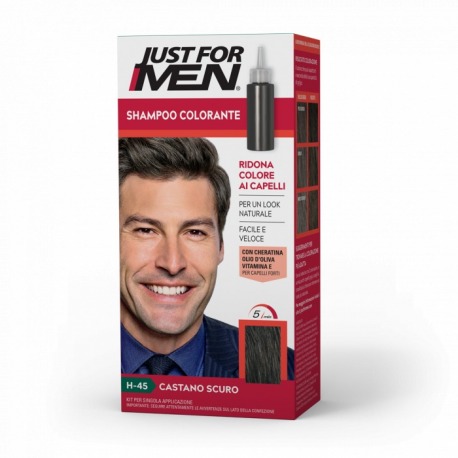 Shampoo Colorante Castano Scuro