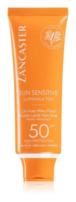 Sun Sensitive Oil-Free Milky Fluid lozione abbronzante per il viso SPF 50
