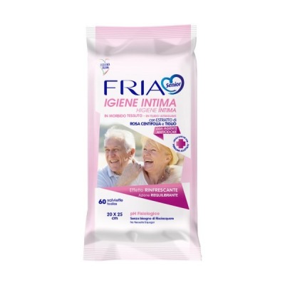 Fria Senior Igiene Intima Ph Fisiologico 60 Salviette Cm 20x25