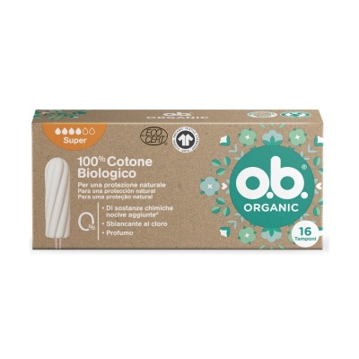 Organic Super 16 Pz 100% Cotone Biologico