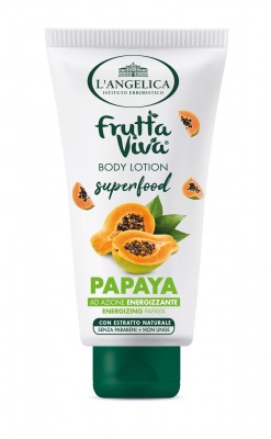 Angelica Crema Corpo Frutta Viva Papaya Tubo 300 Ml