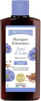 Shampoo Erboristico ai Semi di Lino Capelli Tinti e Danneggiati 250 ml