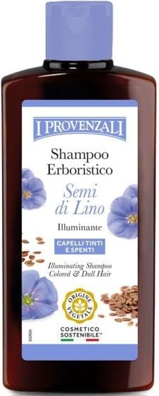 Shampoo Erboristico ai Semi di Lino Capelli Tinti e Danneggiati 250 ml