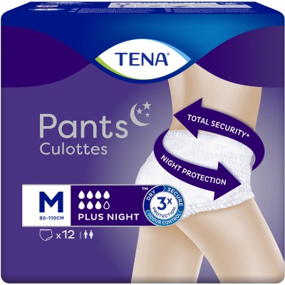 Pants Plus Night - Mutandine Assorbenti Taglia M 12 pz