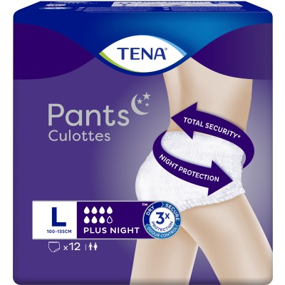 Pants Plus Night - Mutandine Assorbenti Taglia L 12 pz