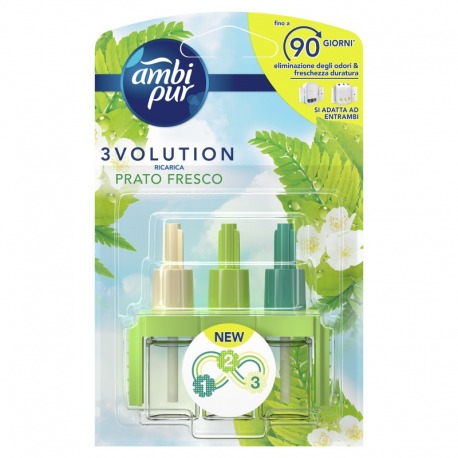 Ambipur 3Volution Ricarica Prato Fresco 20 Ml
