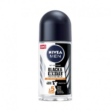 Invisible Black & White Ultimate Impact 5in1 50 Ml