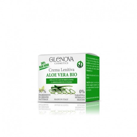 Glenova Crema Lenitiva Aloe Vera Bio 125 Ml