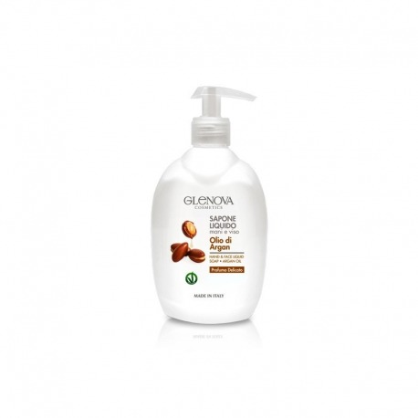 Glenova Sapone Liquido Mani E Viso Olio Di Argan 500ml