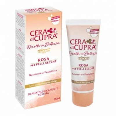 'Crema viso antirughe con cera d''api per pelli secche 75 ml'