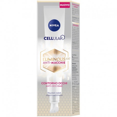 NIVEA VISO CELLULAR LUMINOUS ANTI MACCHIE CONTORNO OCCHI 15 ML