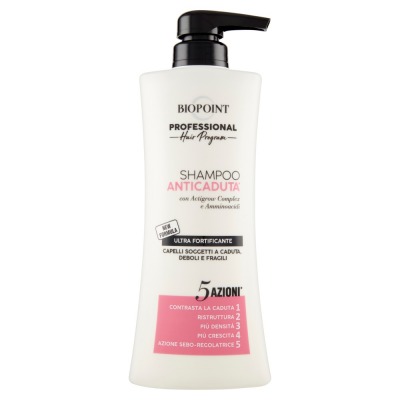 Biopoint shampoo anticaduta donna 400 ml