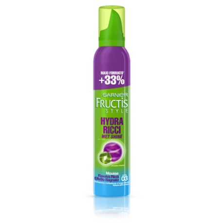 Fructis Hydra Ricci Wet Shine Spuma Garnier 200Ml