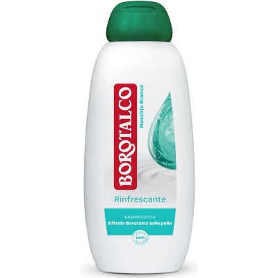 BOROTALCO BAGNODOCCIA RINFRESCANTE MUSCHIO BIANCO 450 ML