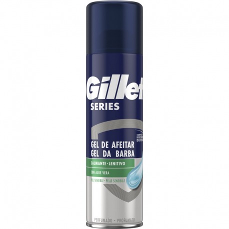 Gel Da Barba Lenitivo Con Aloe Vera Pelle Sensibile 200 Ml