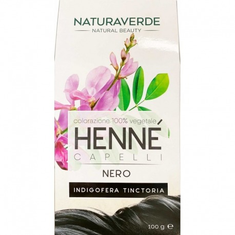 Polvere Colorante Capelli Colore Nero 100 Gr