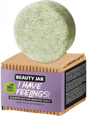 Shampoo solido per cute sensibile Beauty Jar I Have Feelings! 65 g