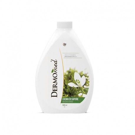 Crema Di Sapone Liquido Mani Muschio Bianco Ricarica 1 Litro