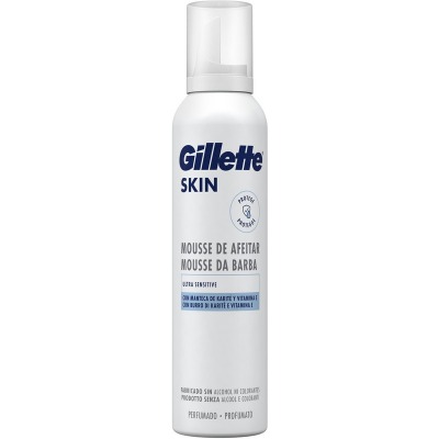 'Skin Mousse Da Barba Ultra Sensitive Con Burro Di Karite'' E Vitamina E 240 Ml'