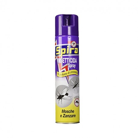 Spira Spray Mosche E Zanzare Profumato 400 Ml Assortite (NO Scelta)
