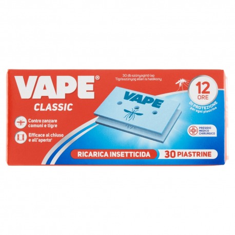 VAPE ZANZARE PIASTRINE X 30PZ
