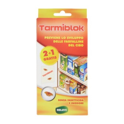 Tarmiblok 2 + 1 Foglietti anti farfalline cibo