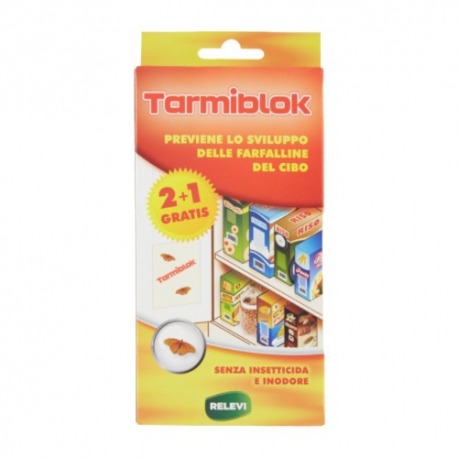 Tarmiblok 2 + 1 Foglietti anti farfalline cibo