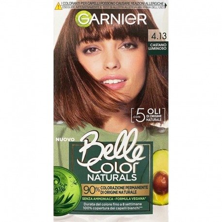 Crema Colorante Permanente Castano Luminoso 4.13