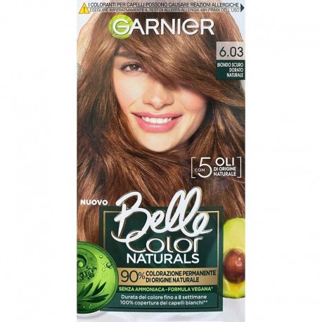 Crema Colorante Permanente Biondo Scuro Dorato 6.03