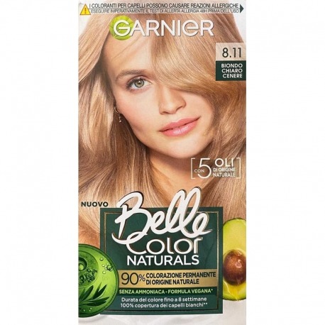 Crema Colorante Permanente Biondo Chiaro Cenere 8.11