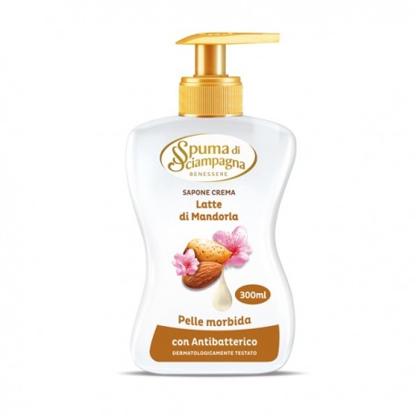 Sapone Crema Latte Di Mandorla 300 Ml