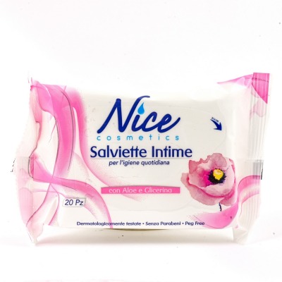 Salviette intime per l`igiene quotidiana 20 pz.