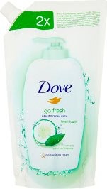 Sapone Liquido Go Fresh Touch Beauty Cream Wash Cucumber & Green Tea Fragrance Ricarica 500 ml