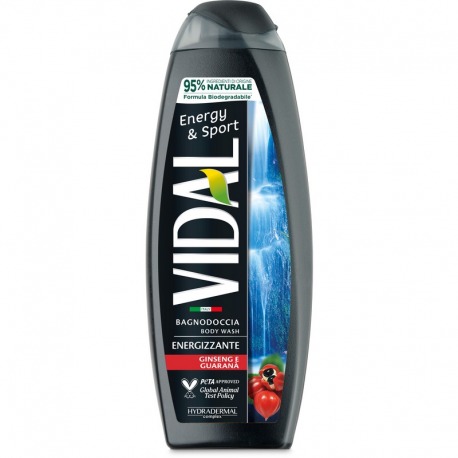 Vidal Bagnodoccia 500 Ml Energy & Sport