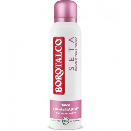 Seta Deodorante Spray Profumo Di Talco E Fiori Rosa 150 Ml